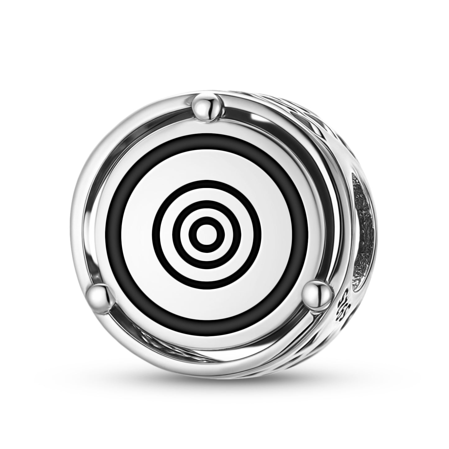 Native Rock Art Connection With Nature Charm – 925 Sterling Silver