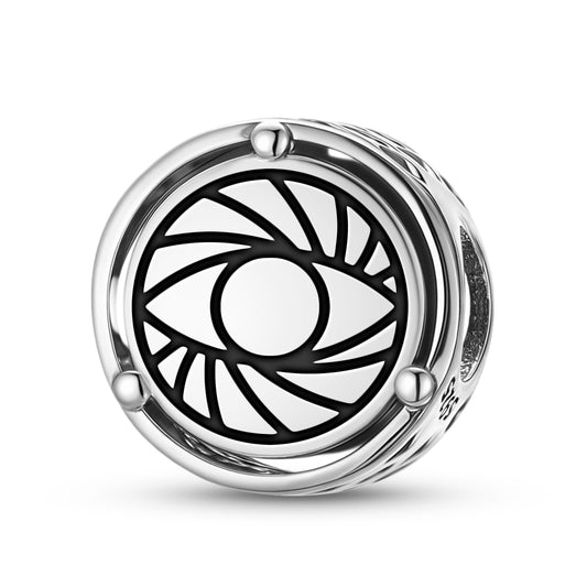 Crop Circles The All-seeing Eye Charm – 925 Sterling Silver
