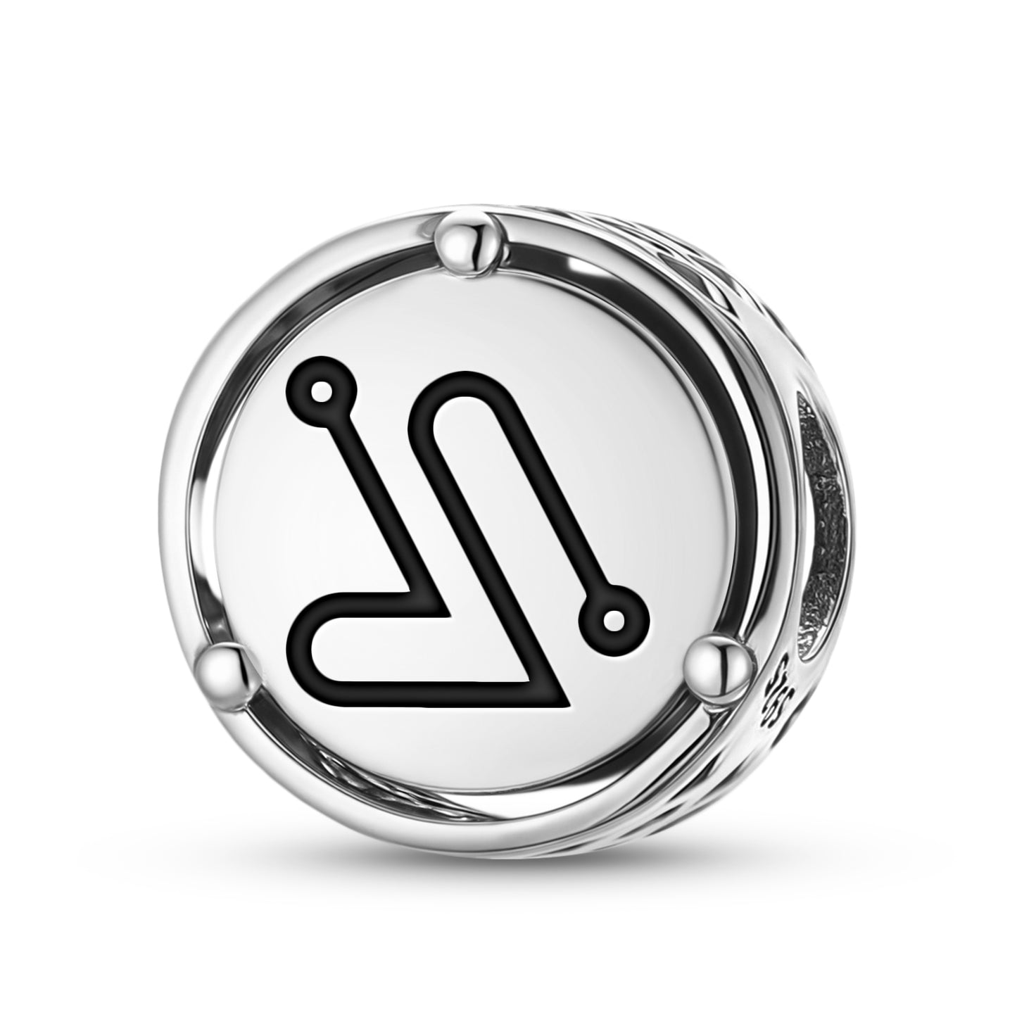 Angels YELAHIAH Charm – 925 Sterling Silver