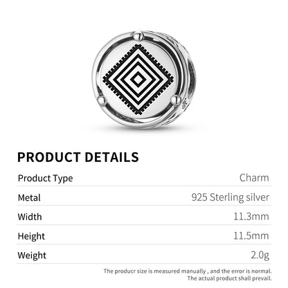 Turkish Goz Eye Charm – 925 Sterling Silver – view 3