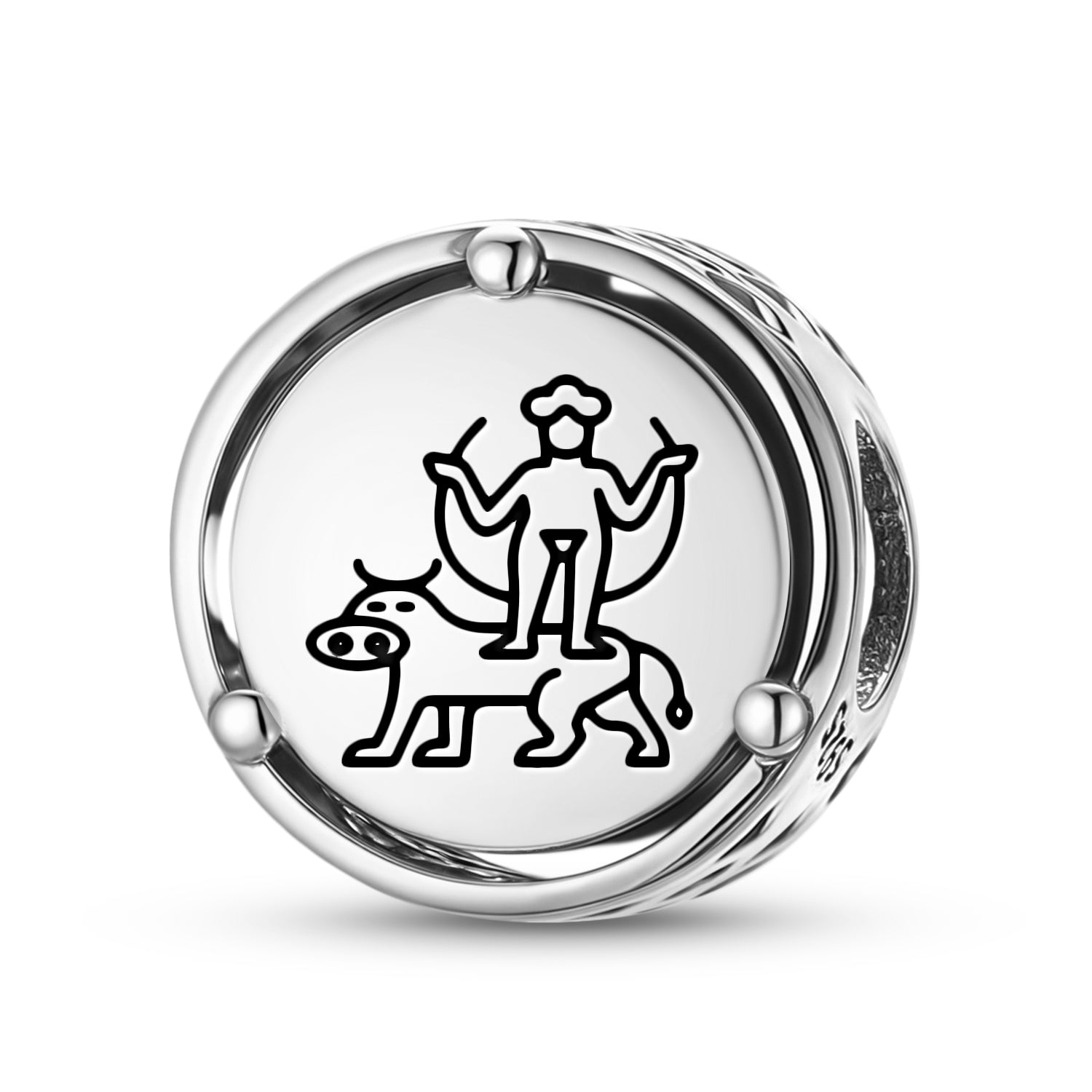 Sumerian Shala Charm – 925 Sterling Silver