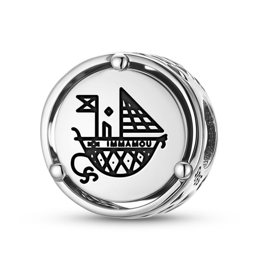 Central America Agwe Charm – 925 Sterling Silver