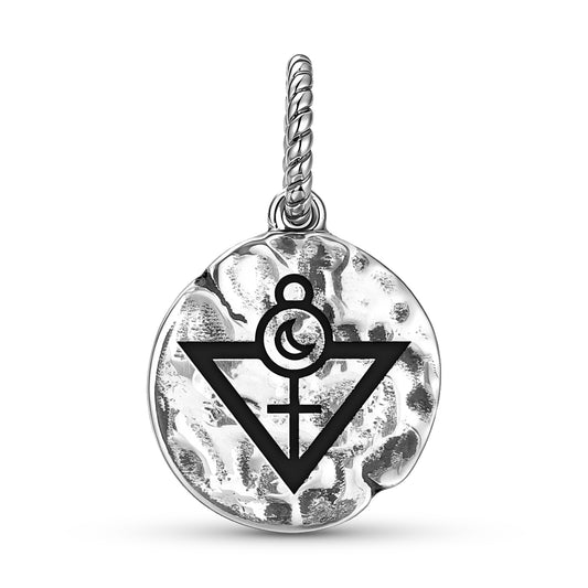 Tarot High Priestess Dangle Charm – 925 Sterling Silver