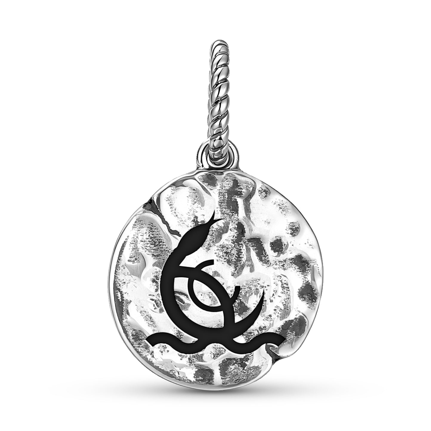 Bokrug Symbol Dangle Charm – 925 Sterling Silver