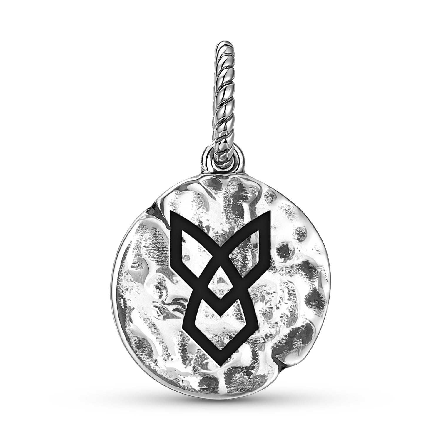 Slavic Sventovit Dangle Charm – 925 Sterling Silver
