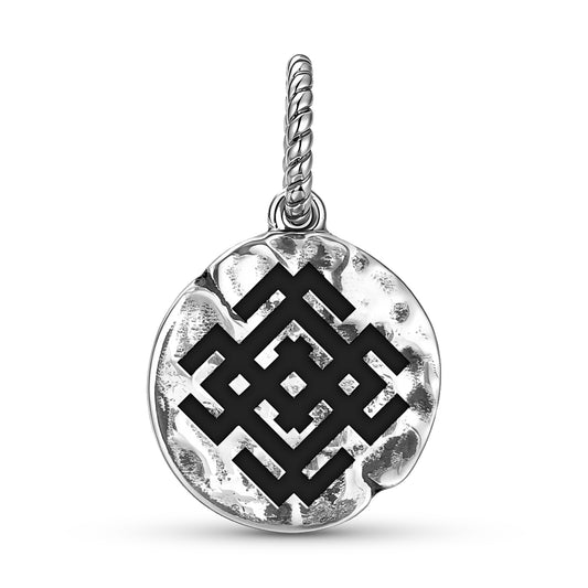 Slavic Dangle Charm – 925 Sterling Silver