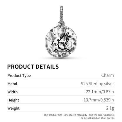 Egyptian Satis Satet Dangle Charm – 925 Sterling Silver – view 3