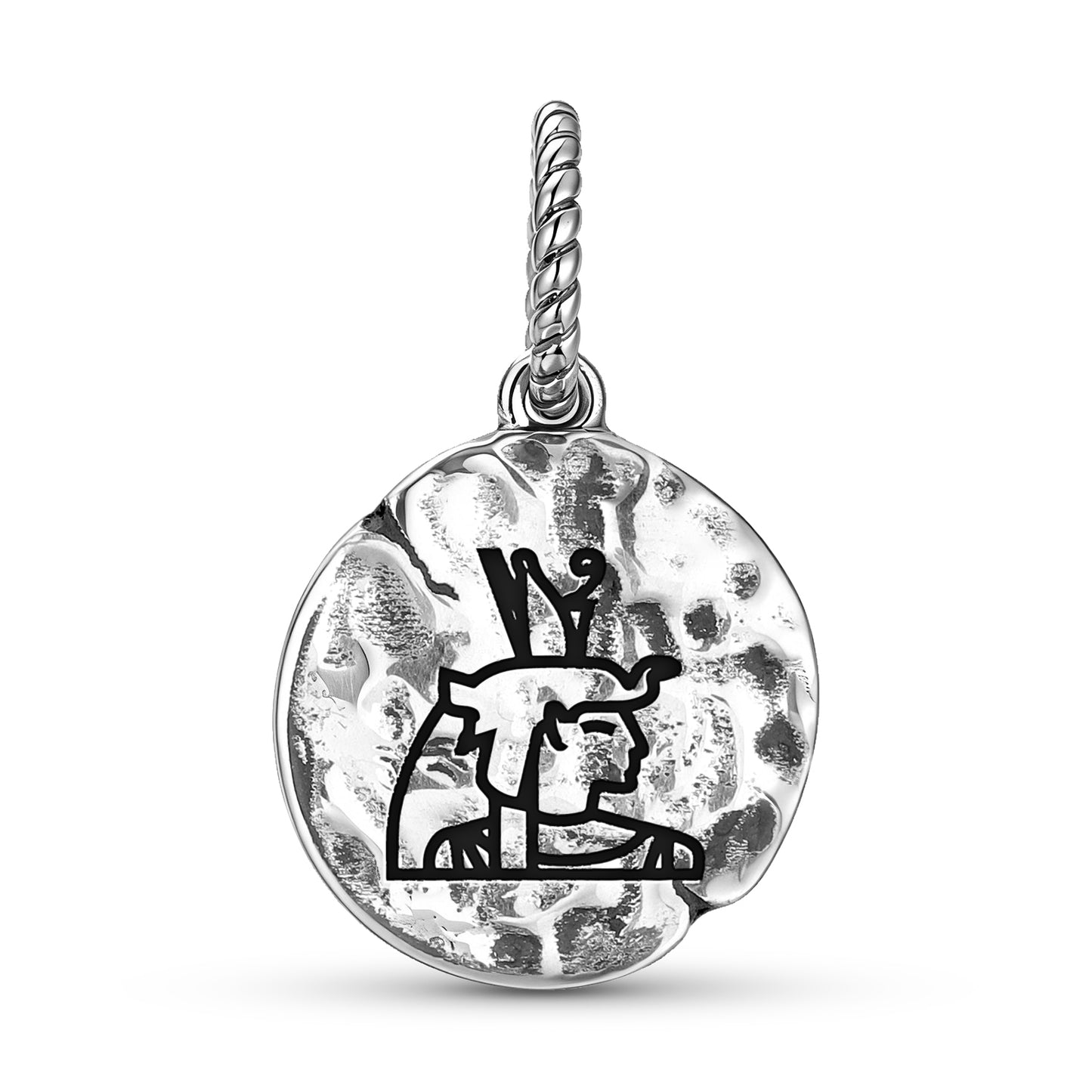 Egyptian Mut Dangle Charm – 925 Sterling Silver