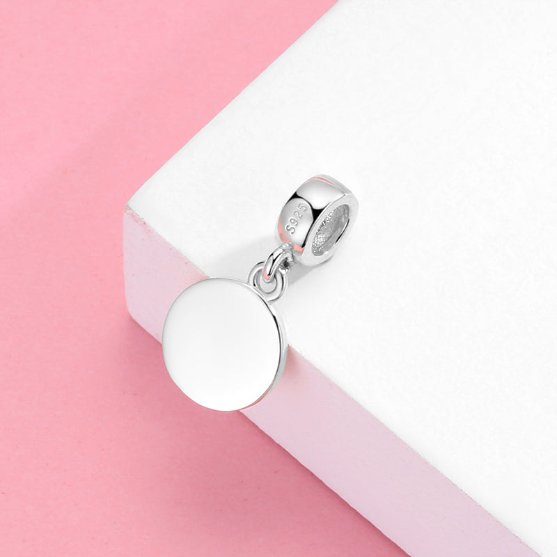 Teapot Dangle Charm – 925 Sterling Silver – view 2