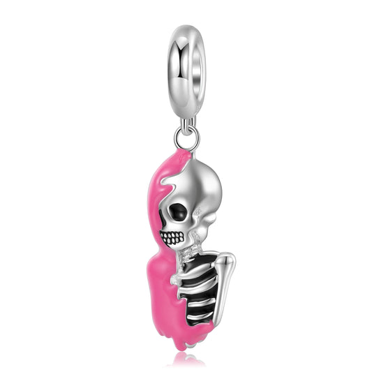 Skeleton Dangle Charm – 925 Sterling Silver