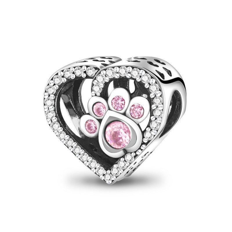 Electroplated Silver Cartoon Charm Beads For DIY Bracelets And Necklaces – view 27