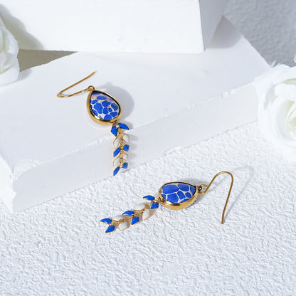 Retro Bohemian Wheat-ear Tassel Ear Hooks – view 5