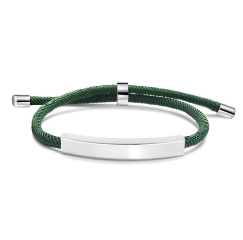 Engraved Stainless Steel Bracelet – view 10
