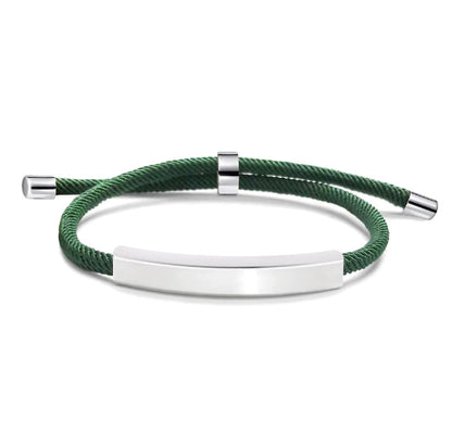 Engraved Stainless Steel Bracelet – view 10