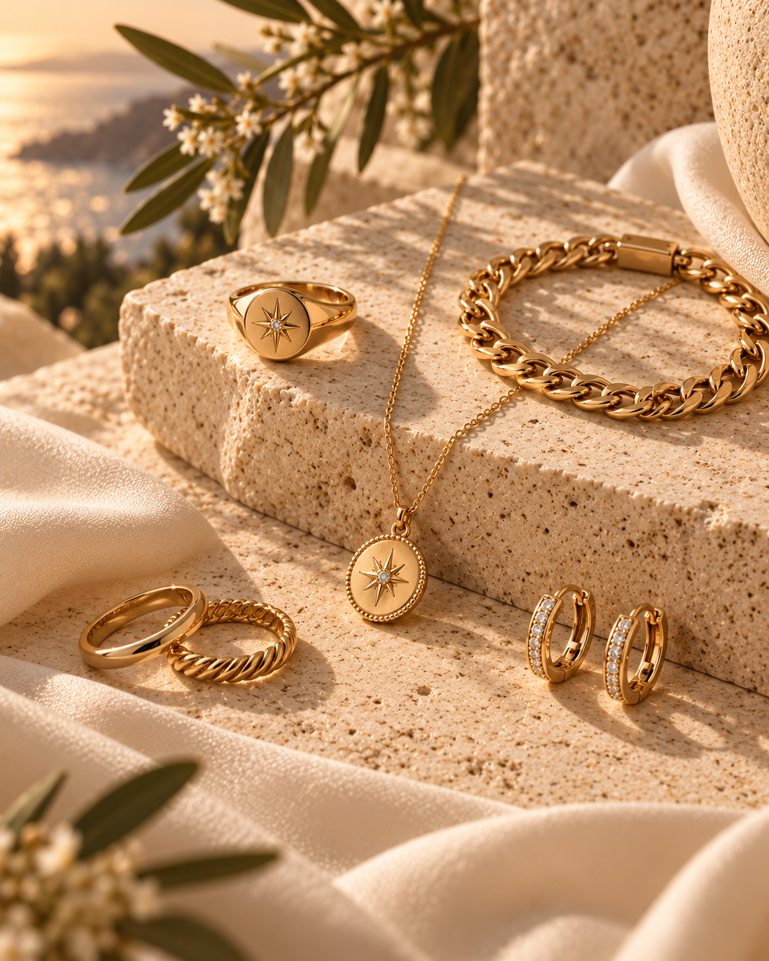 AURYN jewellery detail