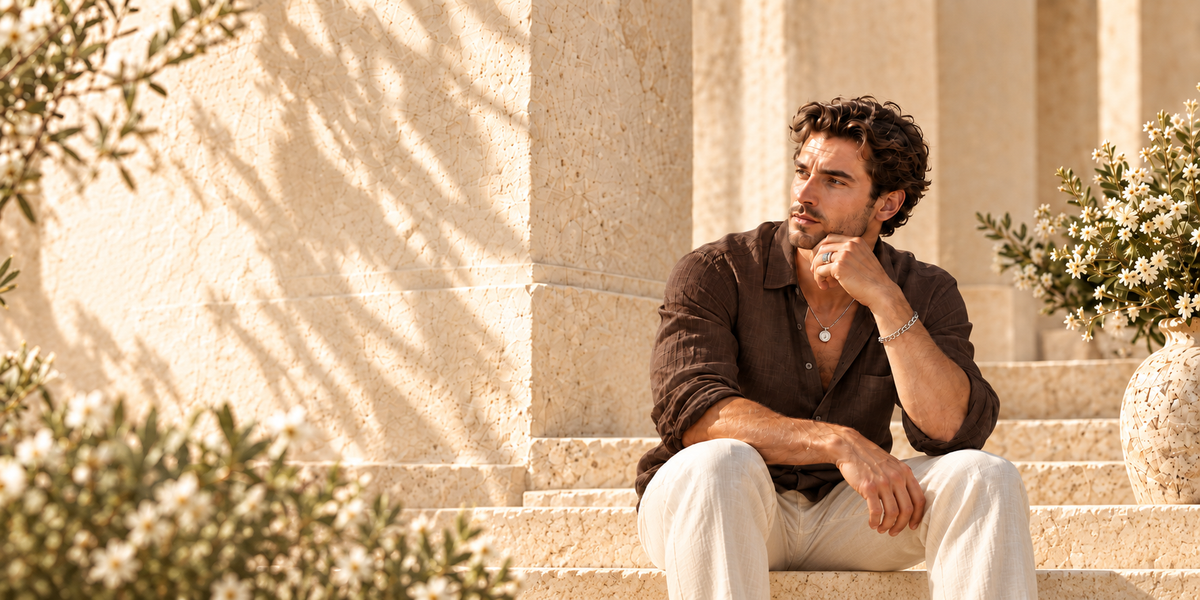 AURYN Men's Jewellery editorial collection hero