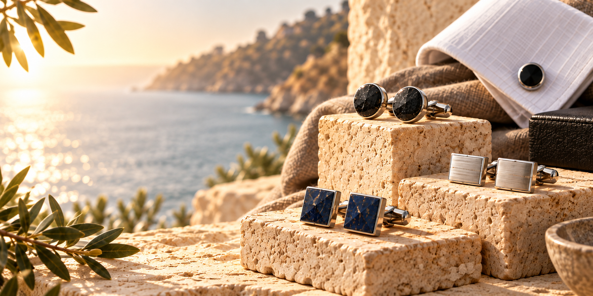 AURYN Men's Cufflinks editorial collection image