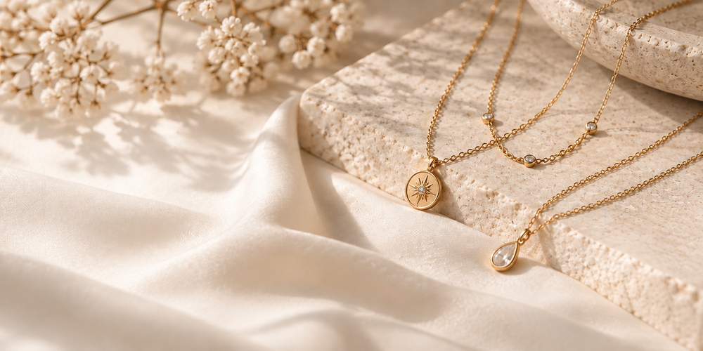 AURYN Women's Necklaces editorial collection hero