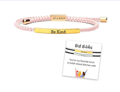Stainless Steel Woven Engraved Bracelet – view 20