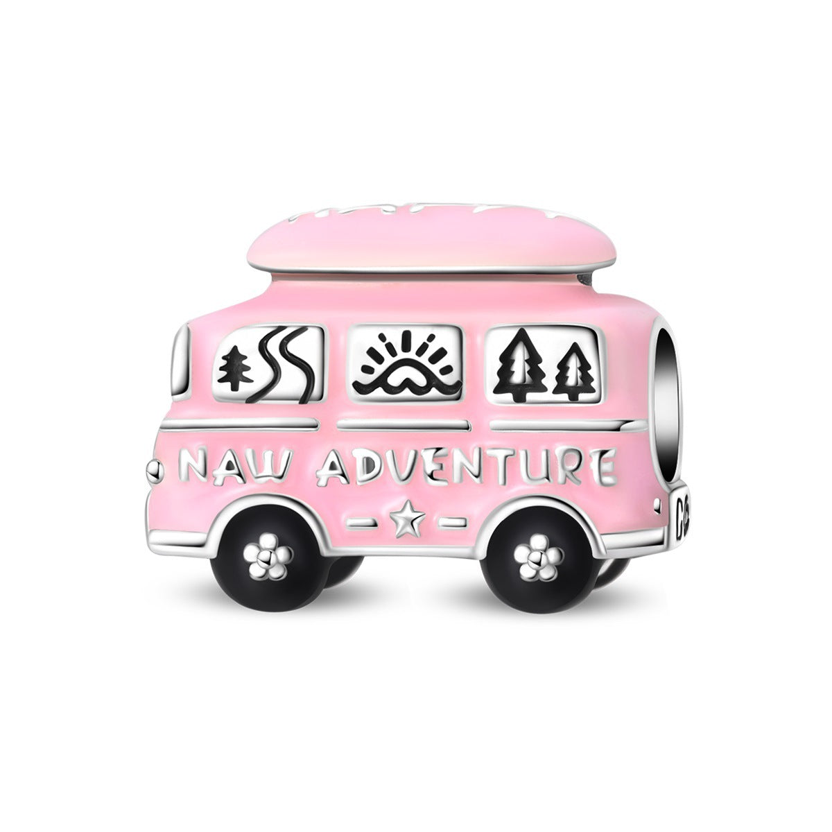 Airplane Suitcase World Travel DIY Bead Pendant Jewelry Accessory – view 19