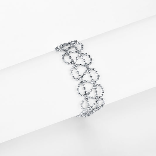 Hollow Ring – S925 Silver, Adjustable, 3 Colours