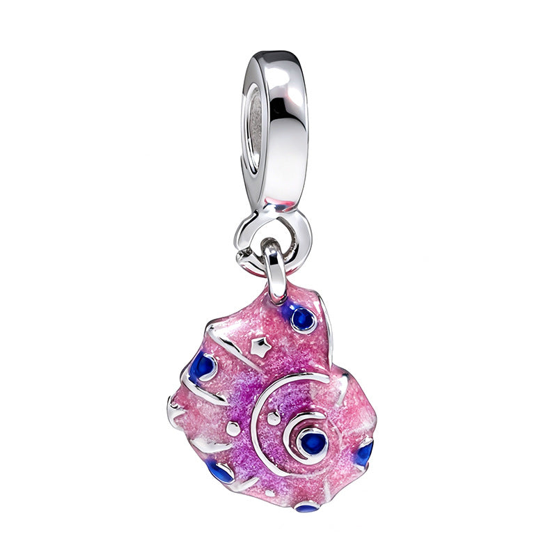 Electroplated Silver Cartoon Charm Beads For DIY Bracelets And Necklaces – view 12