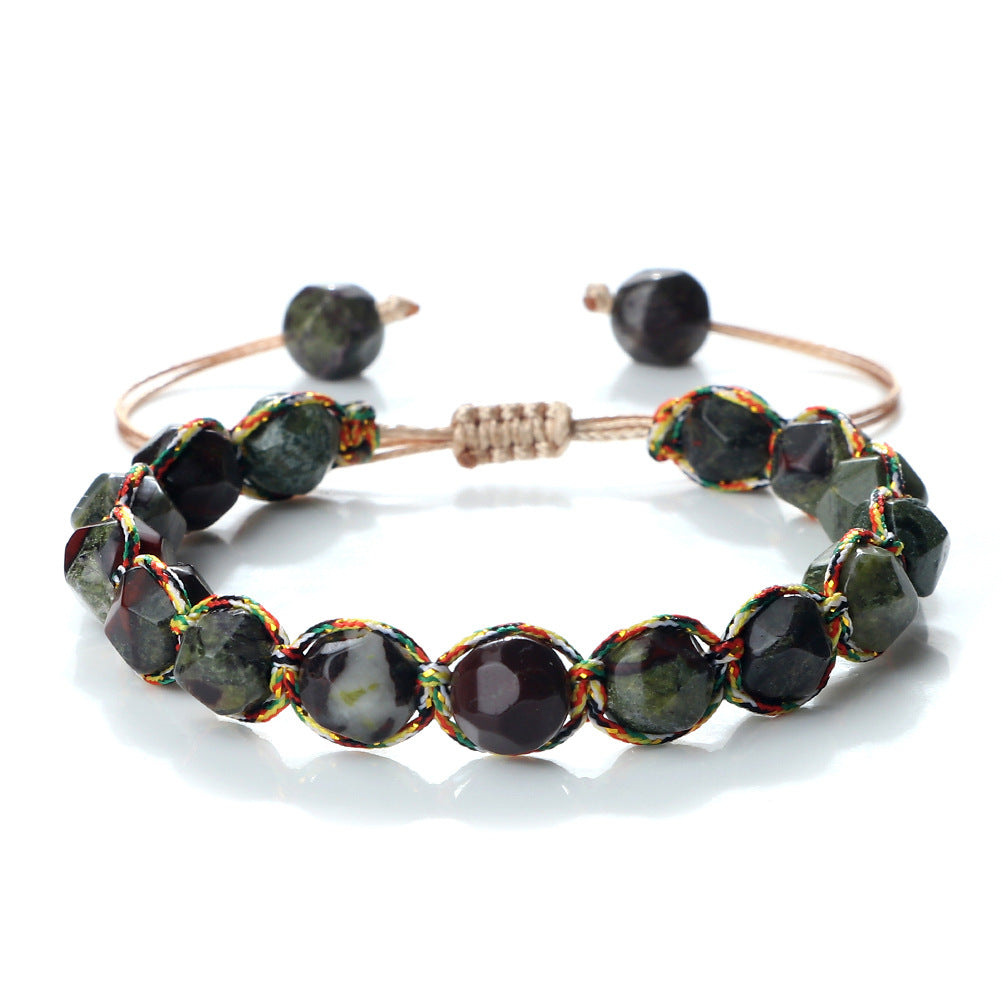 Creative Spaced Diamond-Cut Braided Bracelet For Women High-End – view 12