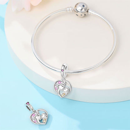 Tree Of Life DIY Beaded Bracelet Charm – Silver-Plated Copper – view 3