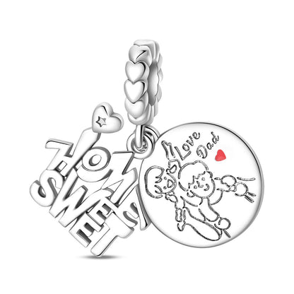 Tree Of Life DIY Beaded Bracelet Charm – Silver-Plated Copper – view 15