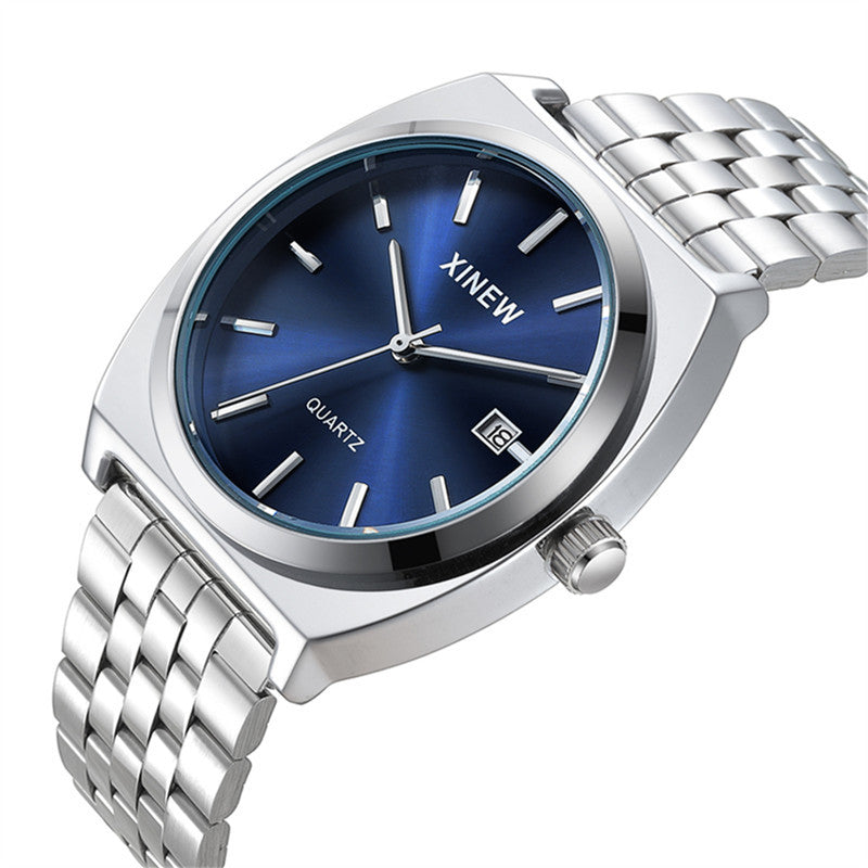 Calendar Quartz Stainless Steel Mens Watch – view 8