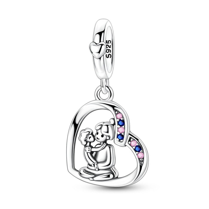 Tree Of Life DIY Beaded Bracelet Charm – Silver-Plated Copper – view 20
