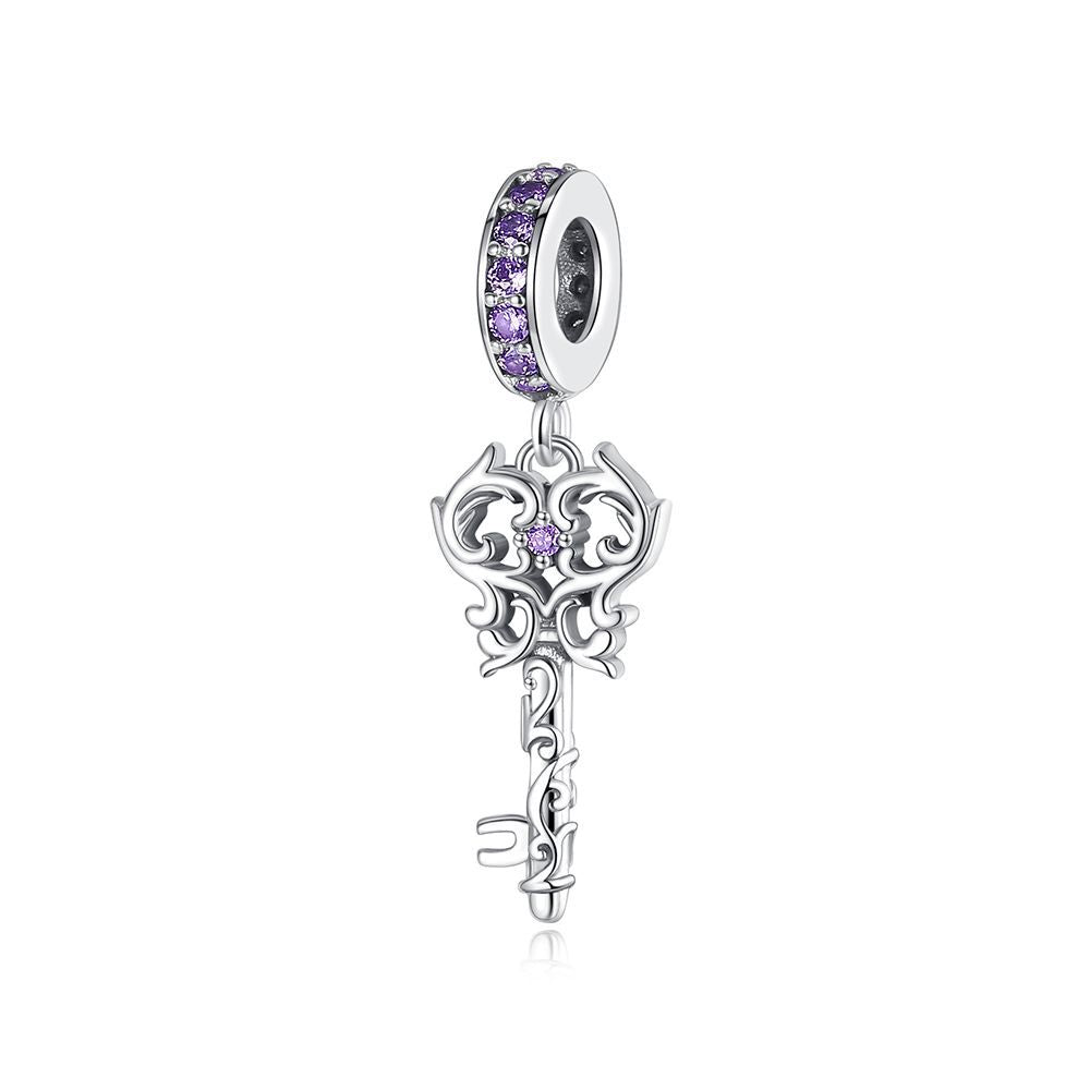 Silver-plated Niche-style Versatile Elephant Pendant With Beads – view 7