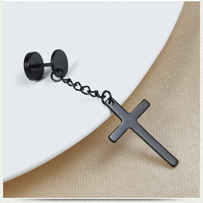Stud Earrings Stainless Steel Hipster Earrings – view 4