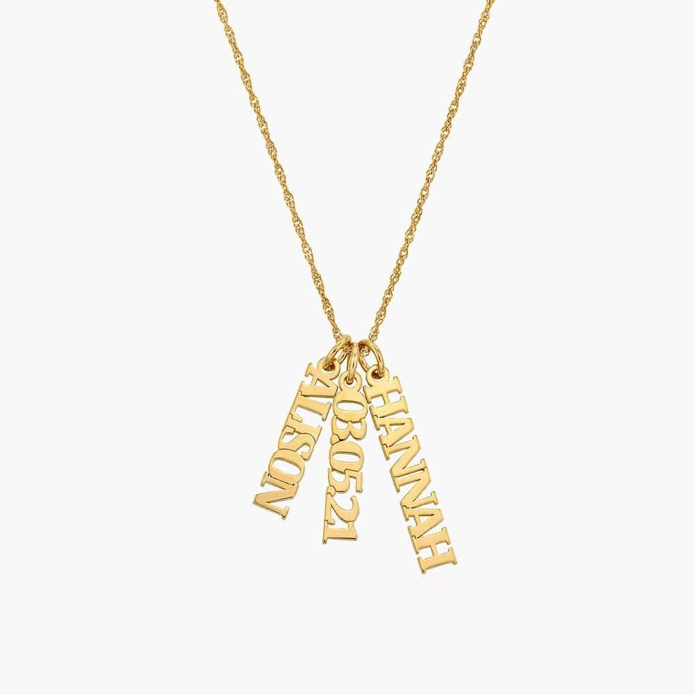 Personalized Necklace With Mother's Day Name Carving – view 6
