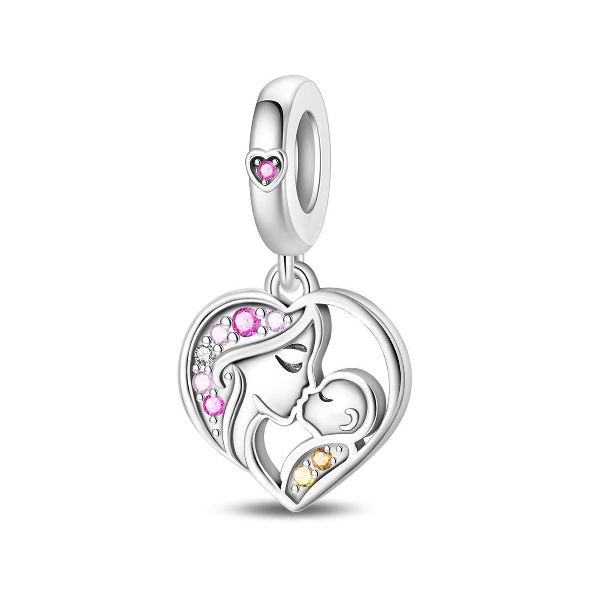 Tree Of Life DIY Beaded Bracelet Charm – Silver-Plated Copper – view 6