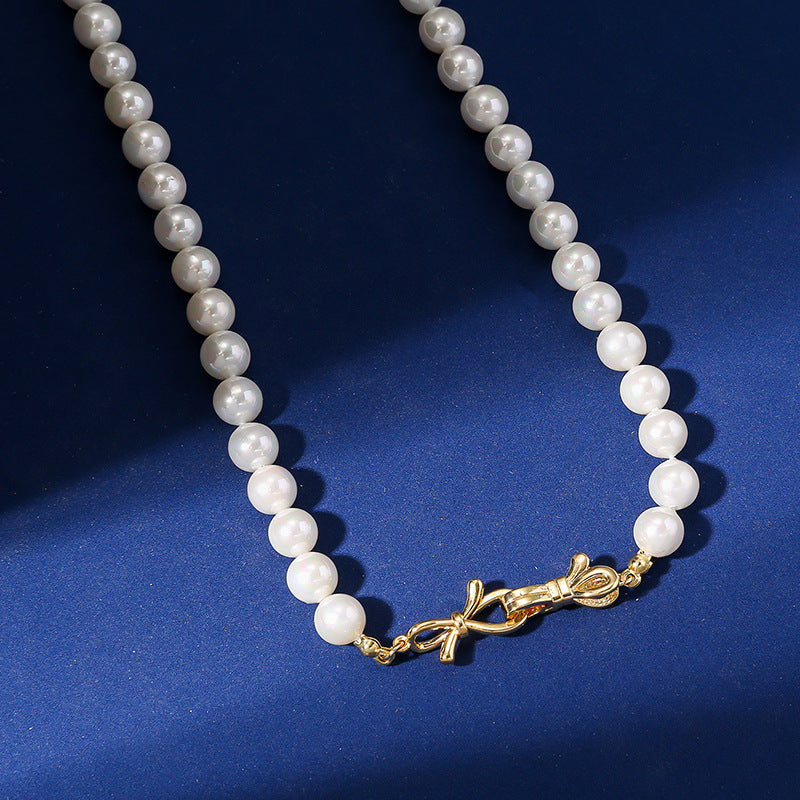 Chic Clavicle Necklace – Elegant Sweater Chain – view 4