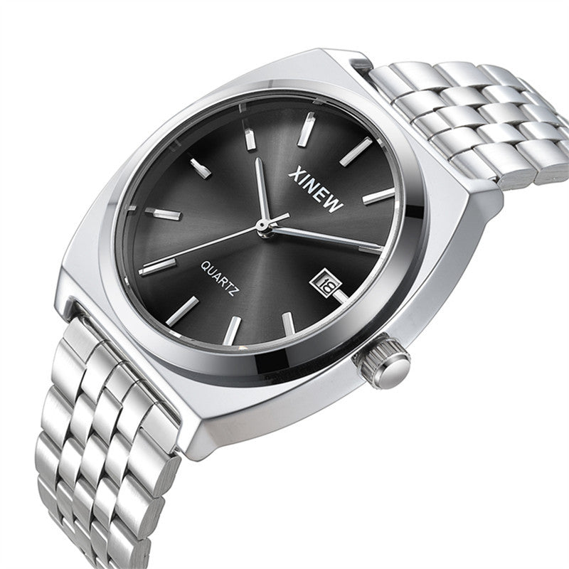 Calendar Quartz Stainless Steel Mens Watch – view 6