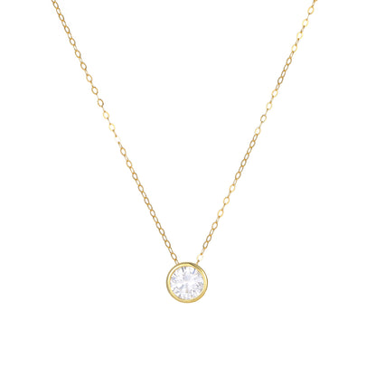 Classic Bubble Minimalist Necklace – S925, 18K Gold Plated – view 6